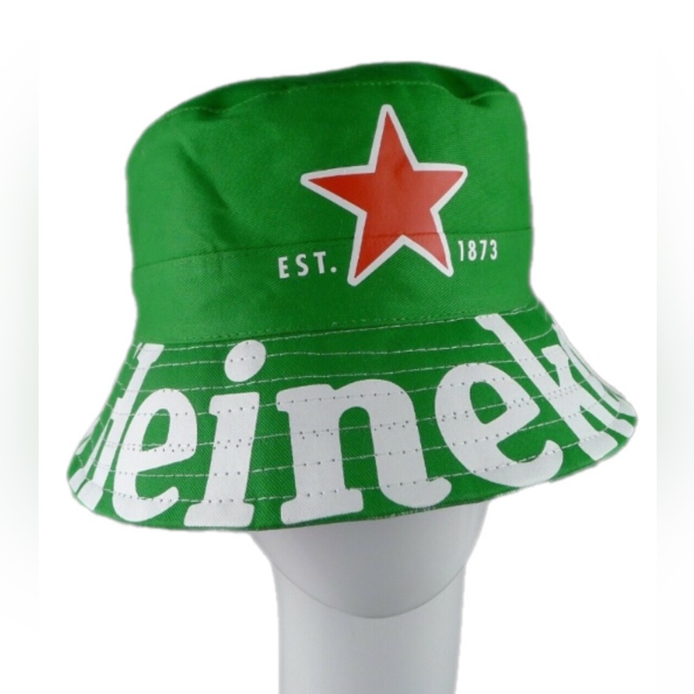 Vintage Reversible Heineken Bucket Hat